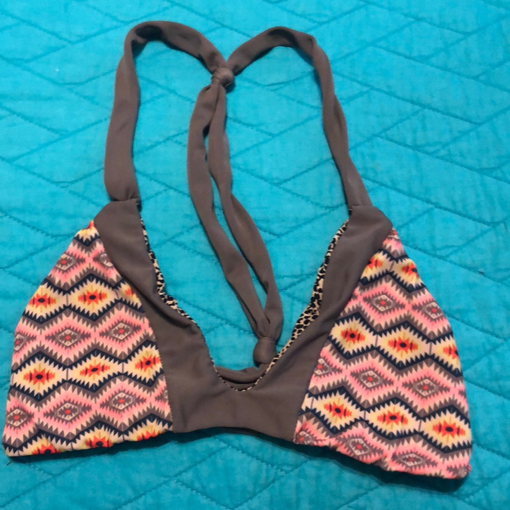 Gently worn acacia swim top